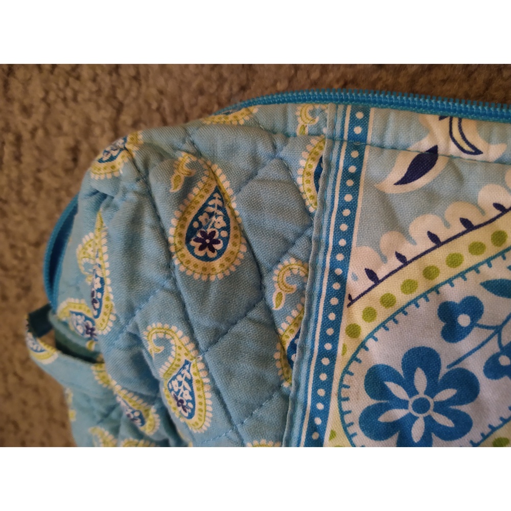 VERA BRADLEY - BERMUDA BLUE COSMETIC BAG - Picture 2 of 7